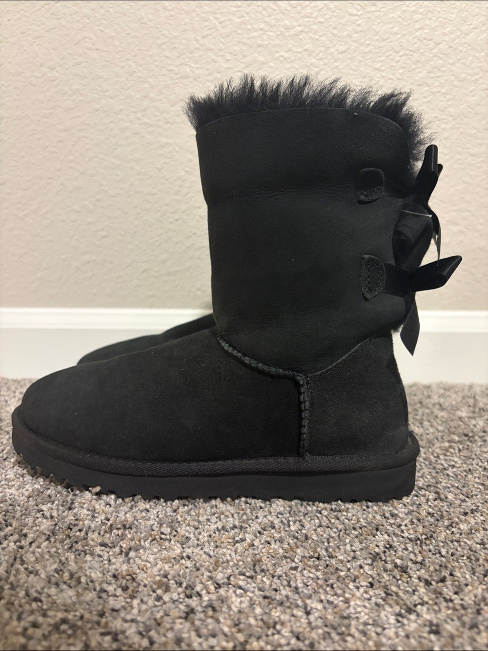 UGG Mini Bailey Bow II Water Resistant Booties